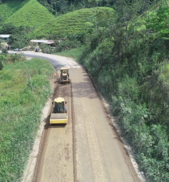 Avanza en un 70% el proyecto de asfaltado Paquisha – Nuevo Quito – Cisam – Congüime